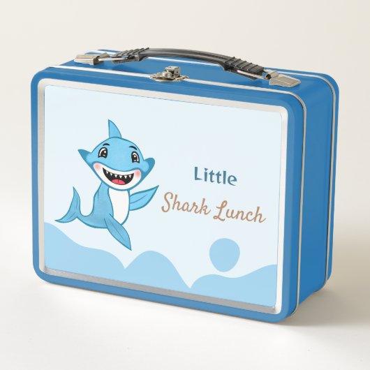 Lunch Box Happy Shark Family (Devant)