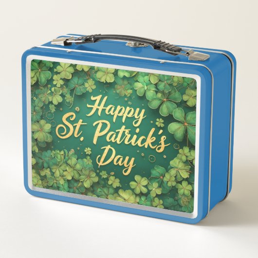Lunch Box Happy St. Patrick’s Day Clover Design (Dos)