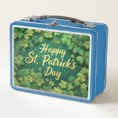 Lunch Box Happy St. Patrick’s Day Clover Design (Devant)
