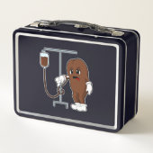 Lunch Box Haricot de café avec pot de café (Dos)