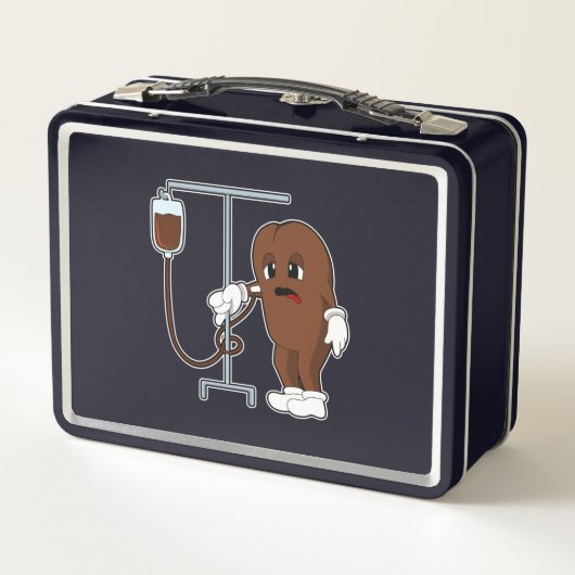 Lunch Box Haricot de café avec pot de café (Dos)