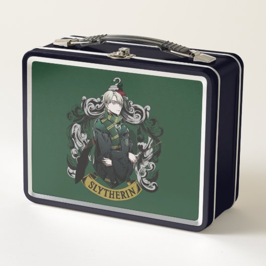 Lunch Box HARRY POTTER™ | Anime Draco Malfoy House Crest (Devant)