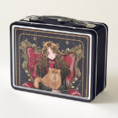 Lunch Box HARRY POTTER™ | Anime Hermione Granger assise (Dos)