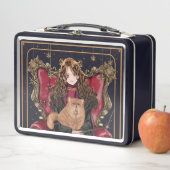 Lunch Box HARRY POTTER™ | Anime Hermione Granger assise (En situation)
