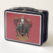 Lunch Box HARRY POTTER™ | Anime Ron Weasley House Crest (Devant)