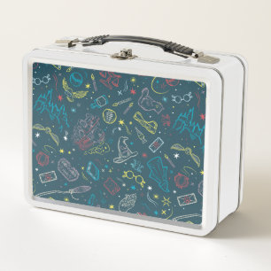 Lunch Box HARRY POTTER™ Artefacts Line Art Motif