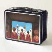 Lunch Box HARRY POTTER™ & GRYFFINDOR™ QUIDDITCH™ Team (Dos)