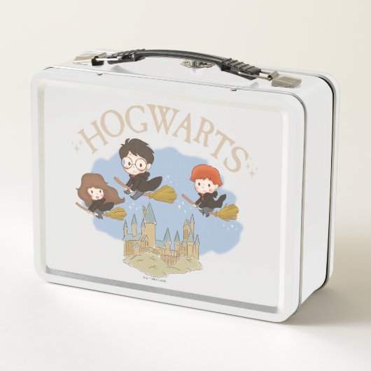 Lunch Box HARRY POTTER™, Hermione & Ron Fly Over HOGWARTS™ (Dos)