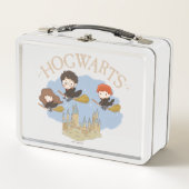Lunch Box HARRY POTTER™, Hermione & Ron Fly Over HOGWARTS™ (Devant)