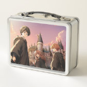 Lunch Box HARRY POTTER™ Hermione & Ron HOGWARTS™ Scène d'ani (Dos)