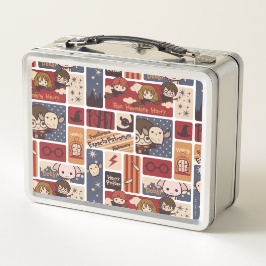 Lunch Box Harry Potter Motif des scènes de dessin (Dos)