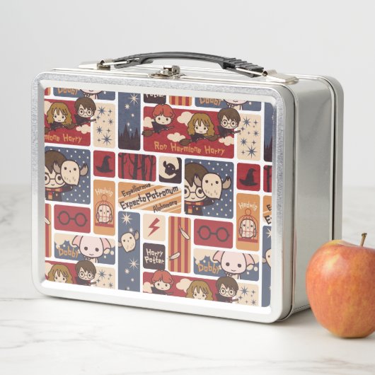Lunch Box Harry Potter Motif des scènes de dessin (En situation)