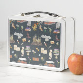 Lunch Box HARRY POTTER™ | Motif icônes (En situation)