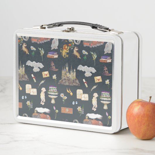 Lunch Box HARRY POTTER™ | Motif icônes (En situation)
