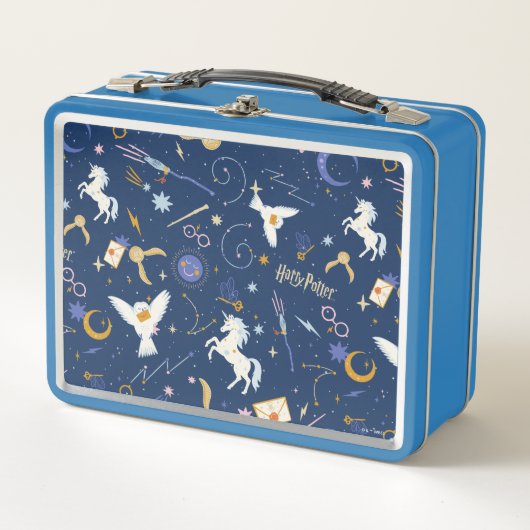 Lunch Box HARRY POTTER™ Motif Iconique du Solstice d'Été (Devant)