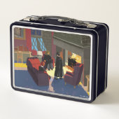 Lunch Box HARRY POTTER™, Ron & Hermione dans la salle commun (Dos)