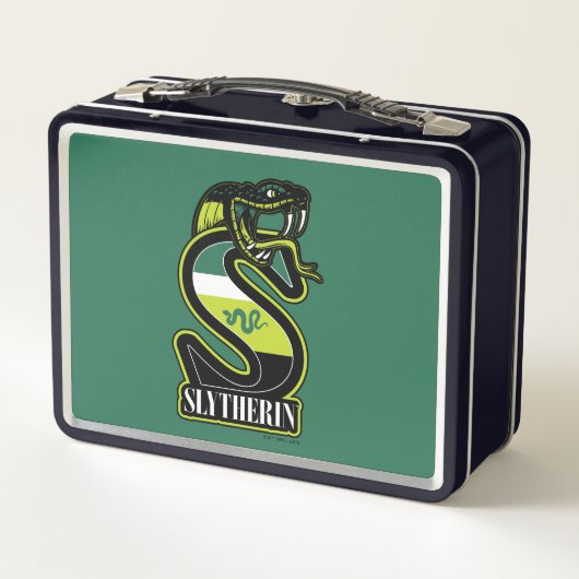 Lunch Box HARRY POTTER™ | SLYTHERIN™ Athletic Badge (Dos)