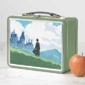 Lunch Box HARRY POTTER™ Surplombant le château HOGWARTS™ (En situation)