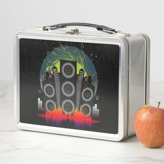 Lunch Box Haut-parleur (En situation)