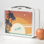 Lunch Box Hawaiian/Aloha/Tropical/plage (En situation)