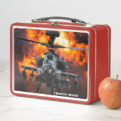 Lunch Box Hélicoptère Apache (En situation)