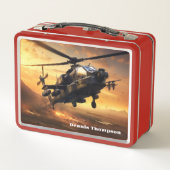 Lunch Box Hélicoptère d'attaque (Dos)