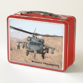 Lunch Box Hélicoptère de combat (Dos)