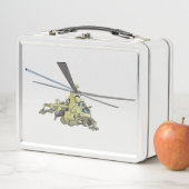 Lunch Box Hélicoptère de dessin animé "Hind" (En situation)