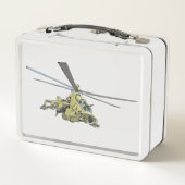 Lunch Box Hélicoptère de dessin animé "Hind" (Dos)