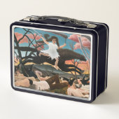 Lunch Box Henri Rousseau - La guerre (Dos)