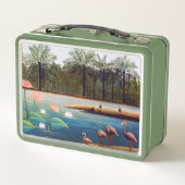 Lunch Box Henri Rousseau - Les Flamants roses (Dos)