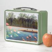 Lunch Box Henri Rousseau - Les Flamants roses (En situation)