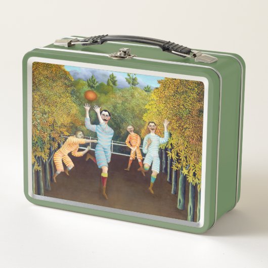 Lunch Box Henri Rousseau - Les joueurs de football (Devant)