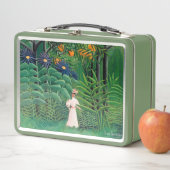 Lunch Box Henri Rousseau - Une femme marche dans une forêt e (En situation)