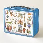 Lunch Box Henry, camelot forain du cirque (Dos)
