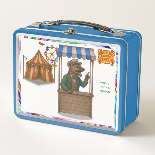 Lunch Box Henry, camelot forain du cirque (Devant)