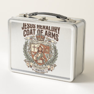 Lunch Box Héraldique de Jésus Blason Héraldique de Jésus Bla