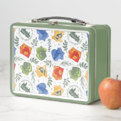 Lunch Box Hérbologie magique HOGWARTS™ Maisons Motif (En situation)