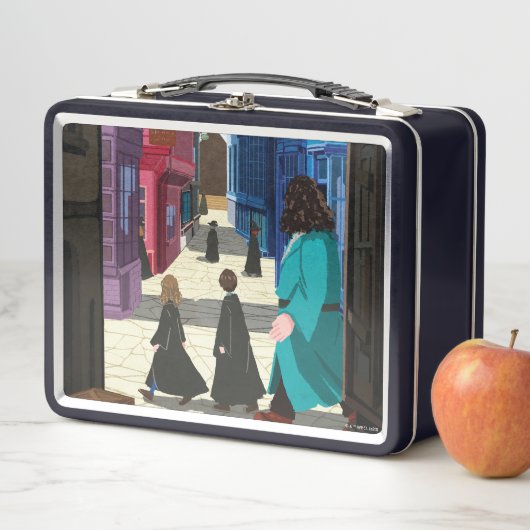 Lunch Box Hermione, HARRY POTTER™ & Hagrid dans Diagon Alley (En situation)