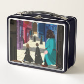 Lunch Box Hermione, HARRY POTTER™ & Hagrid dans Diagon Alley (Devant)