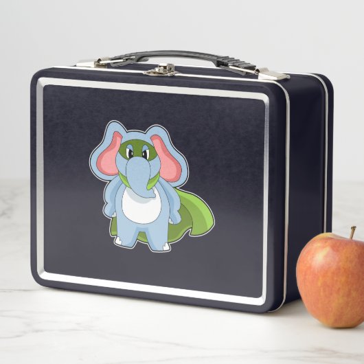 Lunch Box Héros éléphant (En situation)