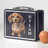 Lunch Box Heureux chiot teckel (En situation)