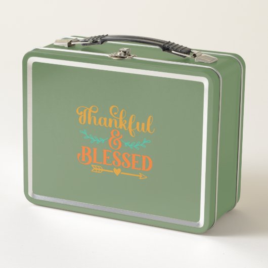 Lunch Box Heureux et bénis (Devant)