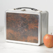 Lunch Box Hexagramme unicursal tombé (En situation)