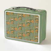 Lunch Box Hey Scooby-Doo Carré tribal Graphic (Dos)