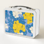 Lunch Box Hibiscus fleurs et feuilles (Devant)