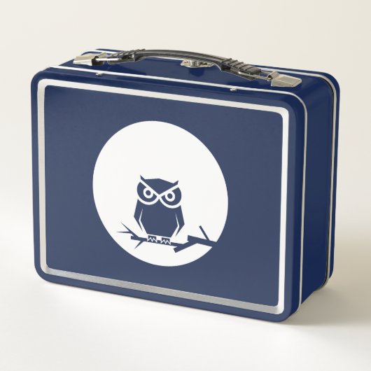 Lunch Box Hibou et lune (Dos)
