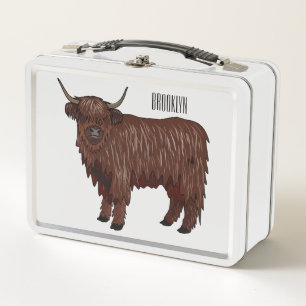Lunch Box Highland cow