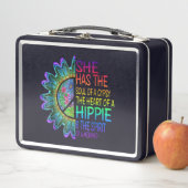 Lunch Box Hippie rétro (En situation)