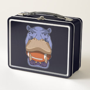 Lunch Box Hippo à Football Sports